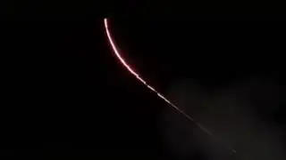 Phalanx CIWS C-RAM in action at night compilation