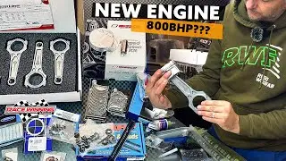 Building ultimate K24, Gapping piston rings @racewinningbrandsautomotiv766