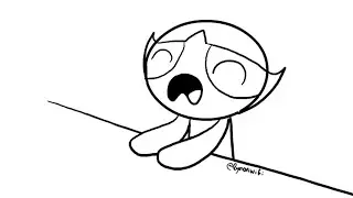 Powerpuff Girls Buttercup loses her blanket - Animation