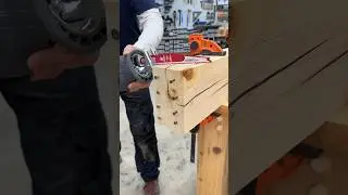 Trying out the Diablo blade for cutting nail embedded wood 