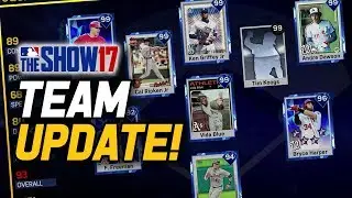 DIAMOND DYNASTY TEAM UPDATE! SO MANY DIAMONDS! | MLB The Show 17 Diamond Dynasty