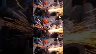 Welding process demonstration in mining machinery
