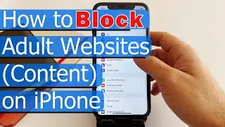 How to Block Adult Websites (Content) on iPhone, 2025 New