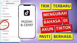 Cara Mengubah Bahasa Indonesia Tiktok di Hp Oppo Vivo