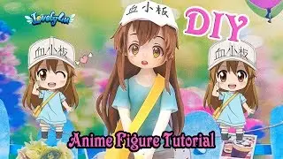 118】Platelet from Cells at work【Clay Tutorial/ Anime Figure/ DIY/Lovely4u】