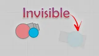 Best troll ever, The Invisible Hybrid? | Diep.io Sandbox | Funny Moments