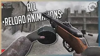 Call of Duty 2 - All Weapons Reload Animations (With Real Names)