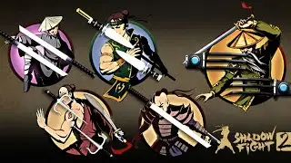 Shadow Fight 2 Hermit and Bodyguards with Lynx and Bodyguards Weapon