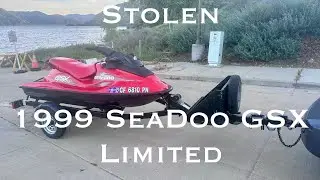 Stolen 1999 SeaDoo GSX Limited 