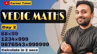 Vedic Maths Day-2 | #VedicMathsTricks#VedicMaths#Shorttricks