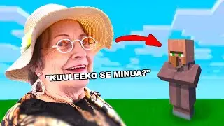 72-vuotias Pelaa Minecraftia!