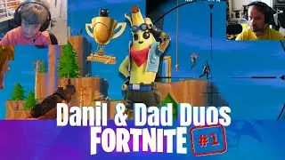 My 6-Year-Old Almost Carried Us to a Victory Royale | Dad & Son Fortnite Duos