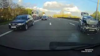 Rear-End Collision on the E40