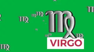Floating Zodiac Virgo Green Screen Effect | Analytical and Meticulous Visuals