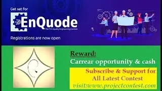 TCS EnQuode (2019) I Contest Based Hiring I Coding contest