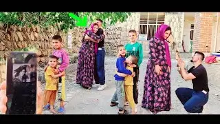 Nazanin and the children's unexpected return home by Agha Karamat | A moment full of emotion