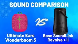 UE Wonderboom 3 vs Bose SoundLink Revolve+(Series II) Sound Comparison