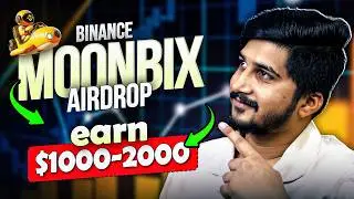 Missed Hamster Airdrop? Don't Miss Next Big Moonbix Airdrop | Earn Rs.2 Lakh Binance Airdrop (Hindi)