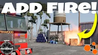 We Add Working FIRE to BeamNG Drive! BeamNG Drive mods - How to install in description