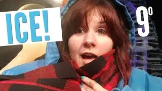 FREEZING to Death at ICE! ft. The POLAR EXPRESS (Gaylord Palms Resort)