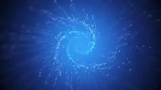 Party Concert Animated Background Video | Blue Digital Swirl Animation (HD)