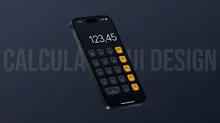 Daily UI Design Challenge Day - 04 | Calculator Design