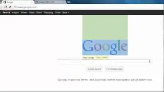Customize Google Logo using the Inspect Element Tool