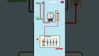 Four Room Wireing #electrical #pcb #basicelectrical