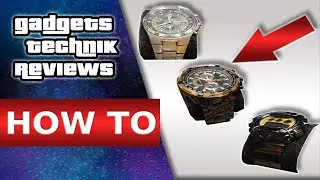 Uhrenbatterie wechseln / Batteriewechsel Uhr 🆗 Armbanduhr öffnen auch ohne Werkzeug