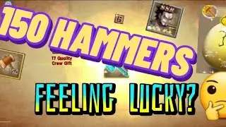 Ocean Conflict: Royal War - Open 150 Hammers in Easter Egg Event