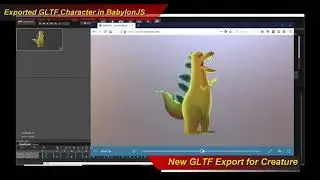 Export your 2D Animations to GLTF | Creature glTF Export Feature