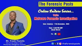 Lecture Series | Episode 06 | Malware Forensic Investigation