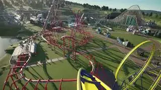 Batman Knight Flight POV- Geauga Lake / Six Flags Worlds of Adventure