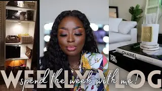 Weekly Vlog 26: MAILING GIVEAWAYS, PR, NEW STUDIO FURNITURE, GIRL TALK, NEW NAILS | Mena Adubea