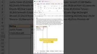 How to convert a list into a data table using this new Excel function. 🤯