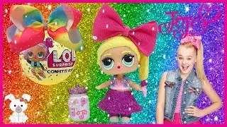 JOJO SIWA 🎀 Custom LOL SURPRISE CONFETTI POP DIY |SugarBunnyHops