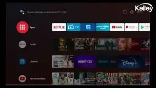 Cómo transmitir la pantalla de tu celular a tu Android TV KALLEY (Series E y W)