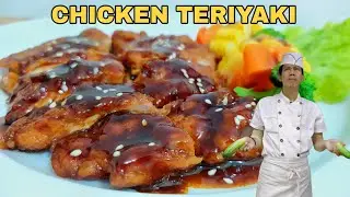 Chicken teriyaki, style restaurant bintang 5 || ala Nanang kitchen