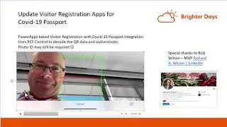 PowerApps Covid19 PCF Control Scan Covid Passport