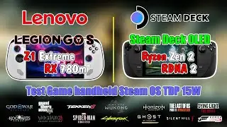 🔥 STEAM OS: Lenovo Legion Go S Z1 Extreme vs Steam Deck OLED | 15 GAME Performance Test!