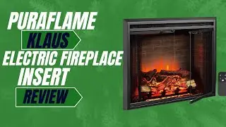 Puraflame klaus electric fireplace insert Review