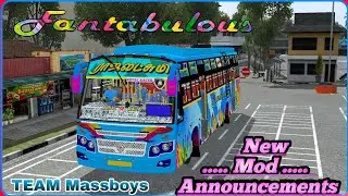 New Bus Mod Announcement / TEAM Massboys / BUSSID