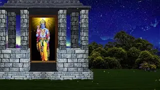 Shri Ram Animated Background Video || Motion Graphics || No Copyright 