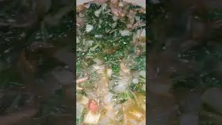 Ginisang pechay with Sardines