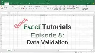 Tagalog QETs - Episode 8 - Data Validation (No Commentary)