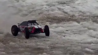 Losi DBXL Flux Brushless slush and snow bashing | MGM CONTROLLERS