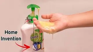 How to make Automatic Soap Dispenser - Amazing Home Invention