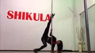Exotic polecombo SHIKULA  Запорожье декабрь 2015 pole dance, exotic