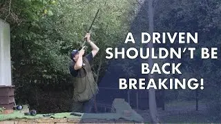 How to shoot a driven clay with a side by side