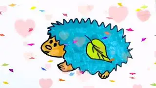 Bolalar uchun tipiratikan rasm chizish /Hedgehog drawing for children